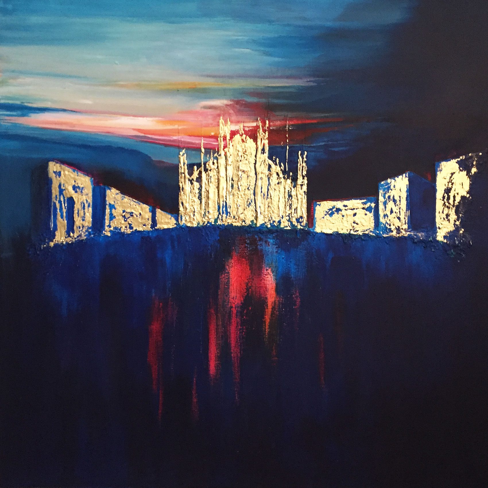 AlbaGotica, 2018 — opera materica di Patrizia Cognetti