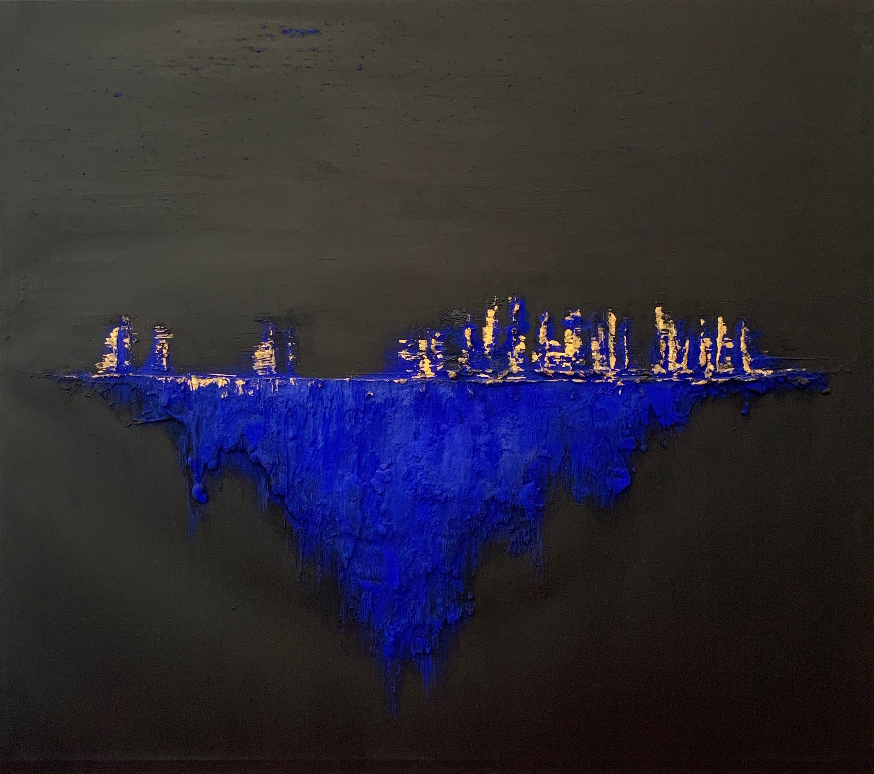 EAllaFineArrivaLei, 2018 — opera materica di Patrizia Cognetti