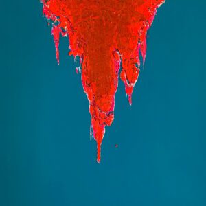 OrangeDreams, 2023— opera materica di Patrizia Cognetti